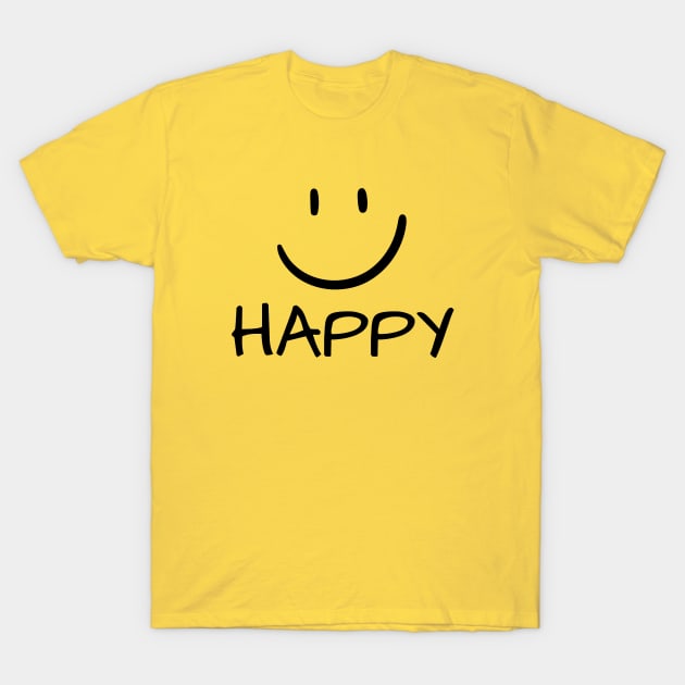 Smile Symbol T-Shirt by PhotoSphere